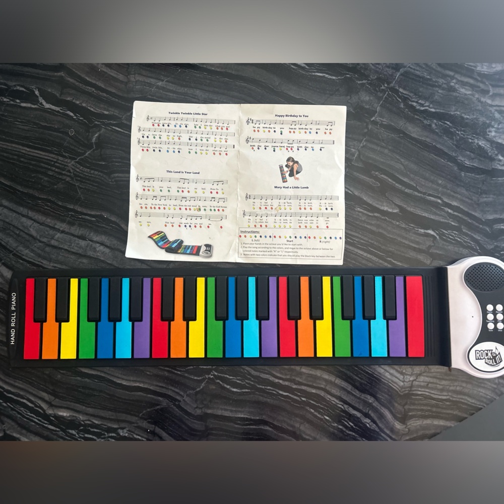 Mukikim Rock And Roll It Piano Rainbow